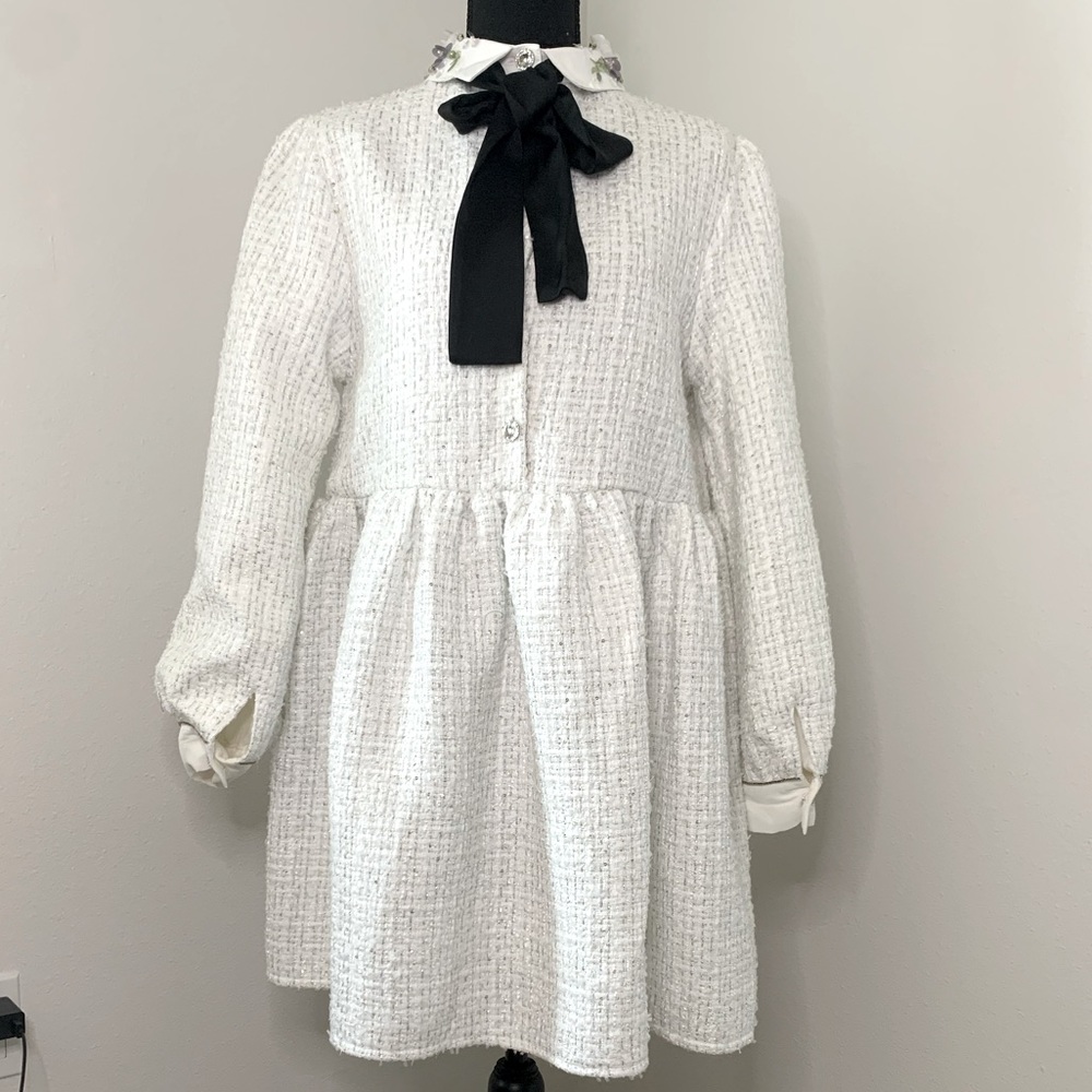Sister Jane Dream Collection Tea Party Neck Tie Dress